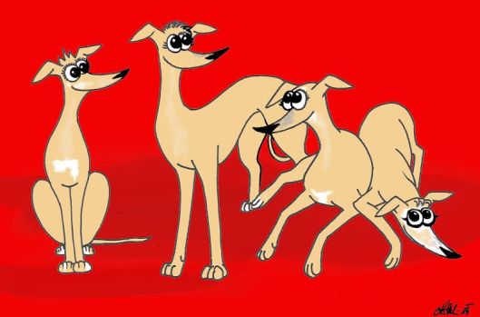 4 generaties cartoon Mel Konegger